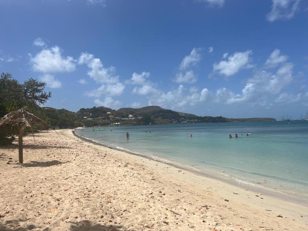 Agreable Appartement En Rez-De-Jardin A 450M De La Mer Sainte-Anne Luaran gambar